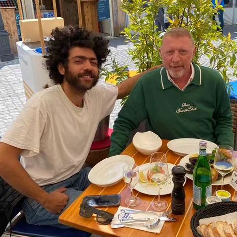 Boris Becker mit Sohn Noah