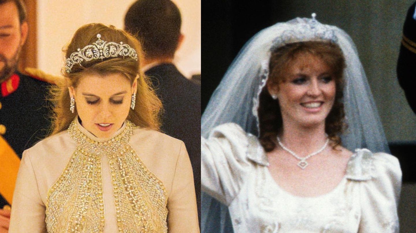 Prinzessin Beatrice zeigt sich in Jordanien zum zweiten Mal mit Tiara