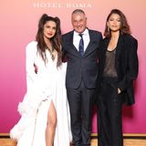 Priyanka Chopra Jonas und Zendaya zwischen Bulgrai-CEO Jean-Christophe Babin