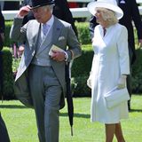 König Charles und Königin Camilla in Ascot