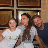 Familie Beckham: Victoria und David Beckham mit Tochter Harper Seven