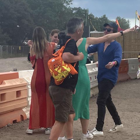 Prinzessin Beatrice und Edoardo Mapelli Mozzi auf dem Glastonbury Festival