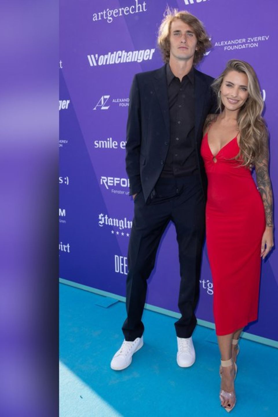 Alexander Zverev und Sophia Thomalla sind offiziell seit Ende 2021 ein Paar.