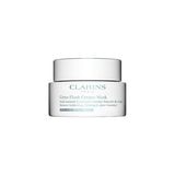 Eiskalt und erfrischend: Die neu Cryo-Flash Crememaske von Clarins ist inspiriert von der Kryotherapie und sorgt in nur zehn Minuten dafür, dass sich die Haut geliftet und gestrafft anfühlt. Sogar Poren werden sichtbar verkleinert, Von Clarins, ab sofort für rund 77 Euro erhältlich.