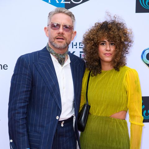 Martin Freeman und Rachel Mariam