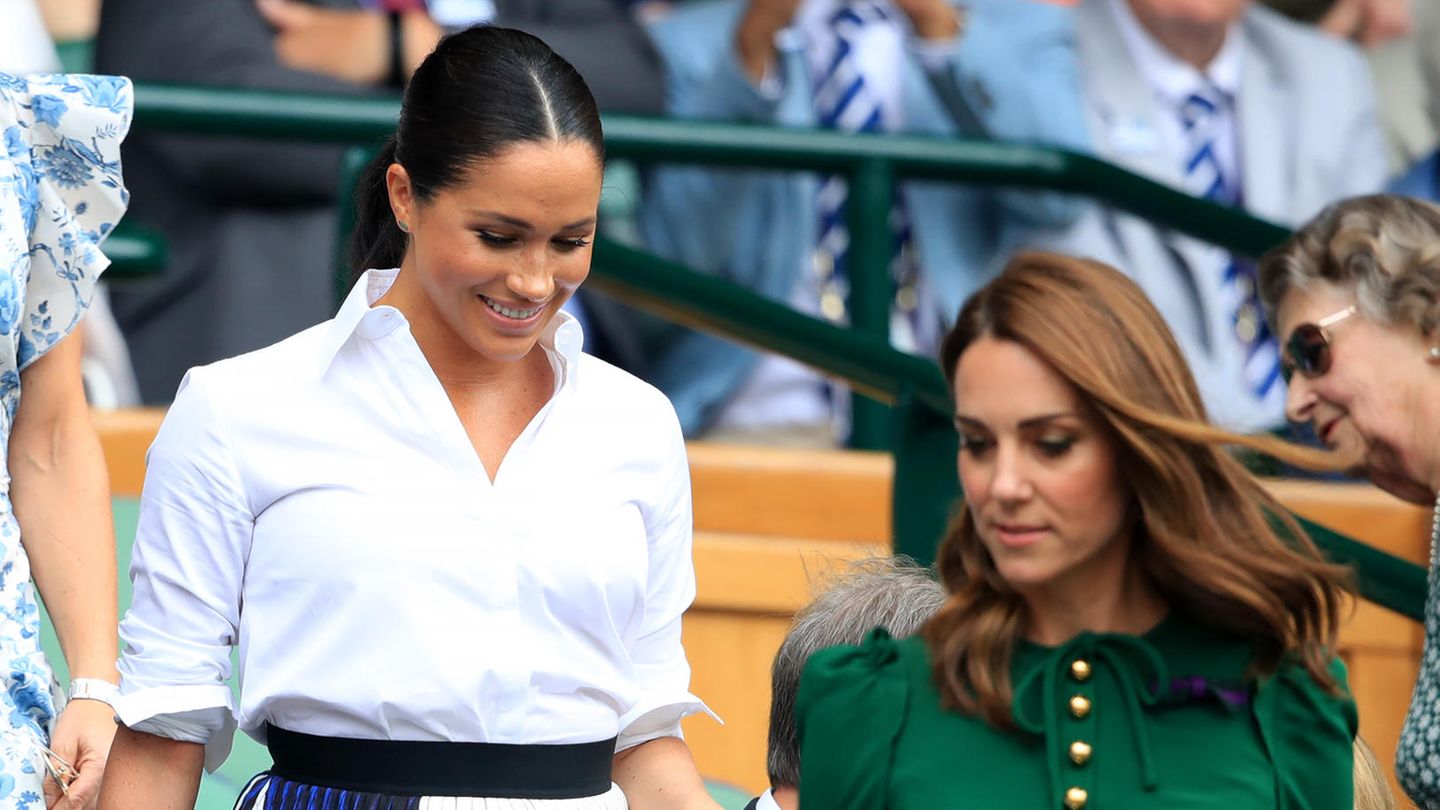 Kate + Meghan: Ihre gemeinsamen Wimbledon-Auftritte im Vergleich