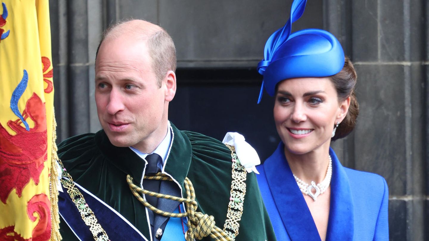 Prince + Princess of Wales Neue Titel während König Charles' Krönung