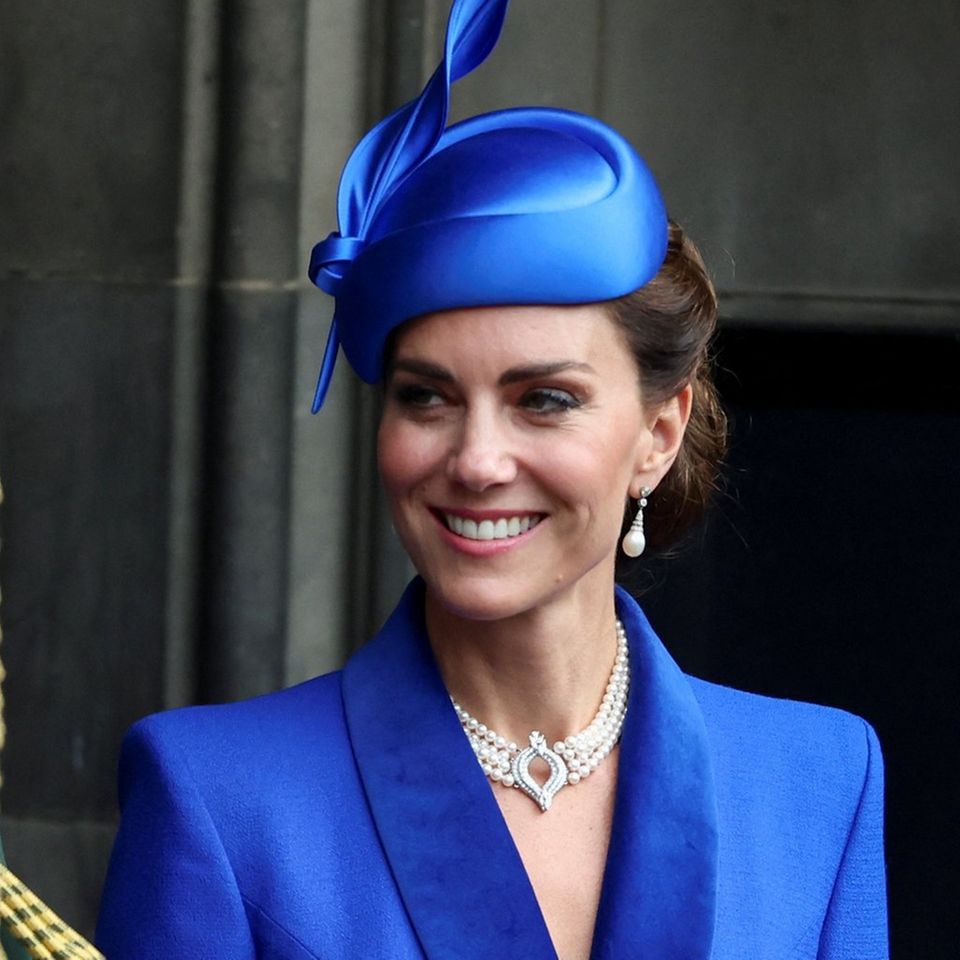 Prinzessin Kate am 5. Juli in Schottland.