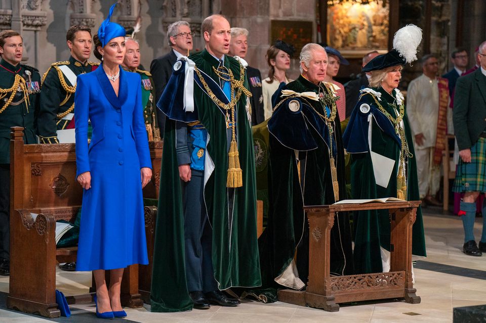 Royal Week 2023: Catherine, Princess of Wales, Prinz William, König Charles und Königin Camilla