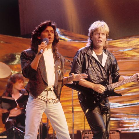 Von 1983 bis 2003 stehen Thomas Anders und Dieter Bohlen als Popduo "Modern Talking" auf der Bühne.