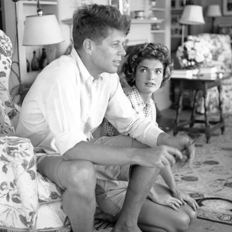 John F. Kennedy (†) und Jaqueline "Jackie" Kennedy (†)