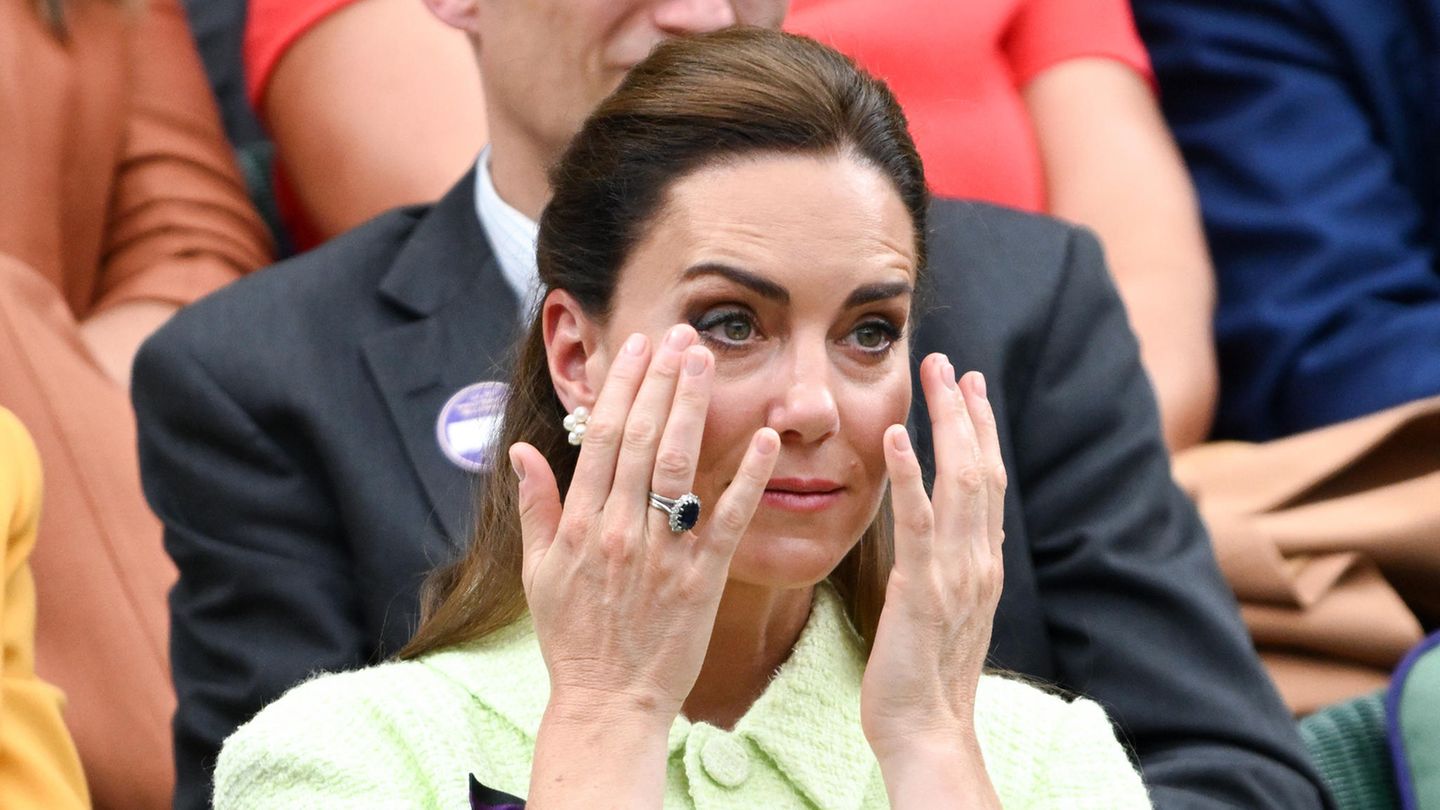 Catherine, princesa de Gales, llora amargas lágrimas en Wimbledon