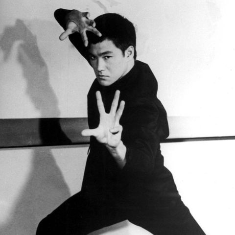 Bruce Lee in "The Green Hornet" (1966).