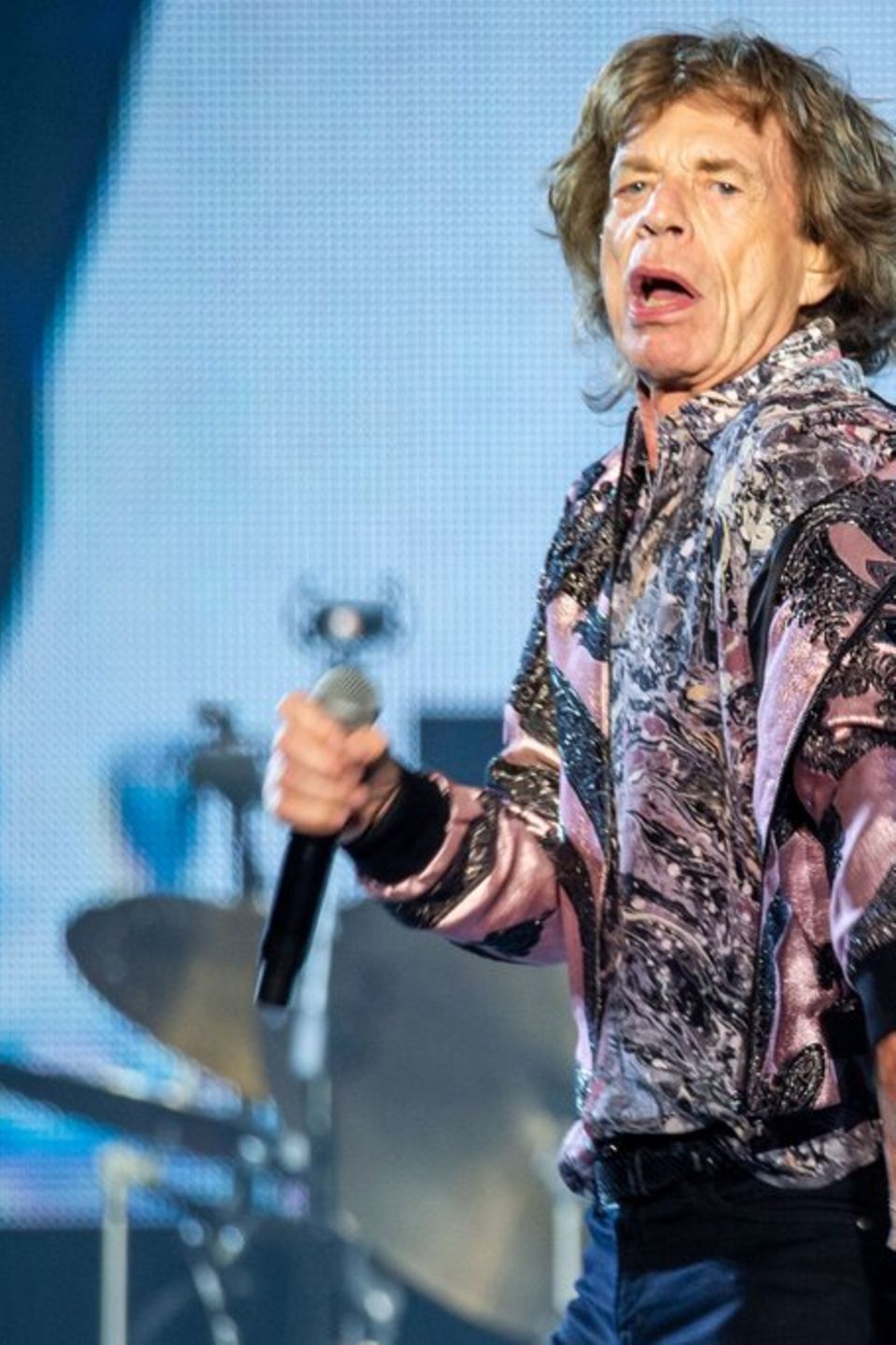 Mit 80 Jahren immer noch fit wie in jungen Jahren: Rolling-Stones-Sänger Mick Jagger.