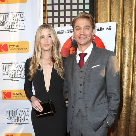 Chad Michael Murray mit seiner Frau Sarah Roemer