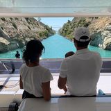 Kirstallblaues Wasser und Zeit für die Familie. Was gibt es Schöneres? Tennisprofi Rafael Nadal macht gerade Urlaub mit seiner Frau Xisca Perelló und dem gemeinsamen Baby! 