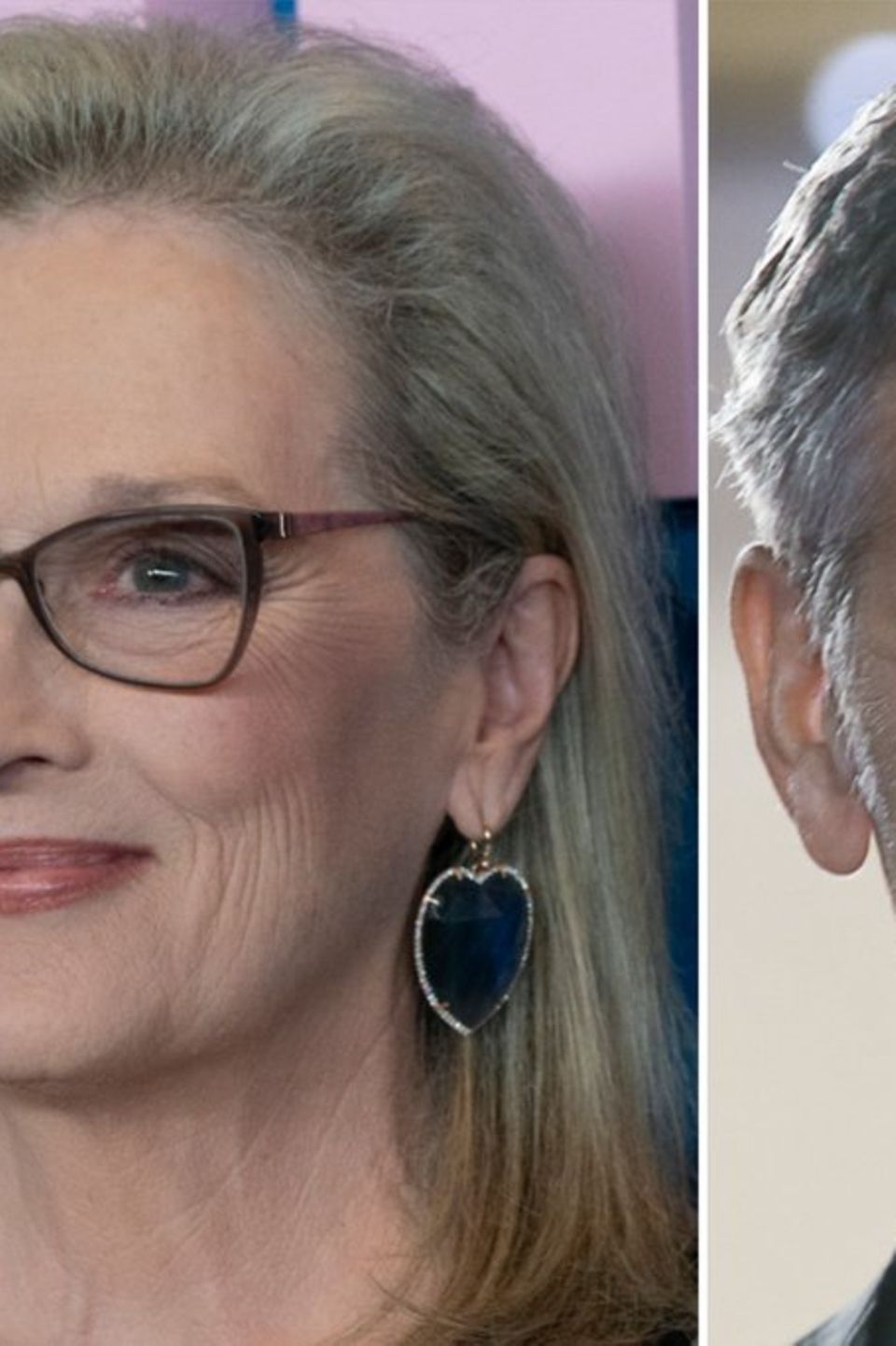 Meryl Streep und George Clooney zeigen ihre Unterstützung für die Schauspieler-Gewerkschaft.