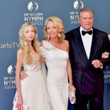 Juni 2019 Prinz Carlo erscheint beim 59. Monte-Carlo Television Festival mit seinen drei Lieblingsfrauen.