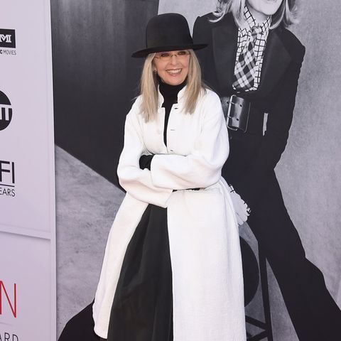 Stilikone Diane Keaton wird auch heute noch für ihren individuellen Style verehrt.