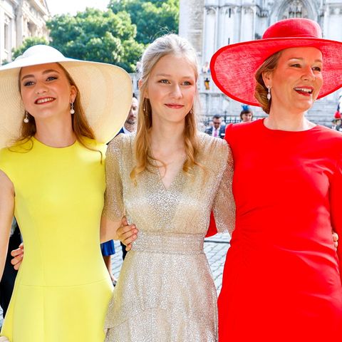 Prinzessin Elisabeth, Prinzessin Eléonore und Königin Mathilde