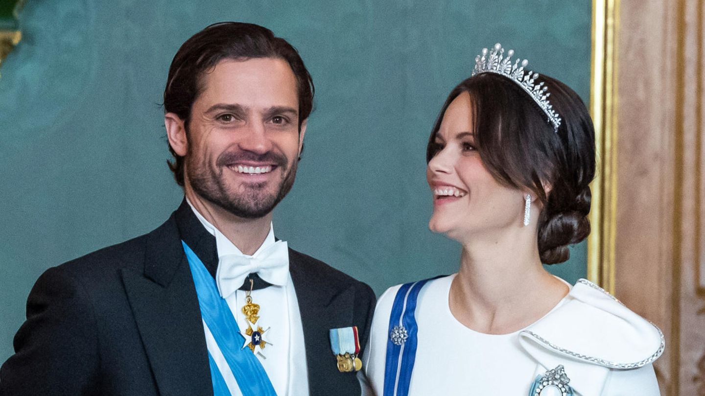 Prinz Carl Philip + Prinzessin Sofia: Prinz Carl Philip und Prinzessin Sofia freuen sich über Nachwuchs