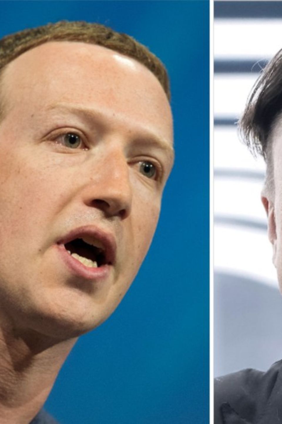 Mark Zuckerberg (l.) und Elon Musk: Kommt es wirklich zum Käfigkampf der Tech-Milliardäre?