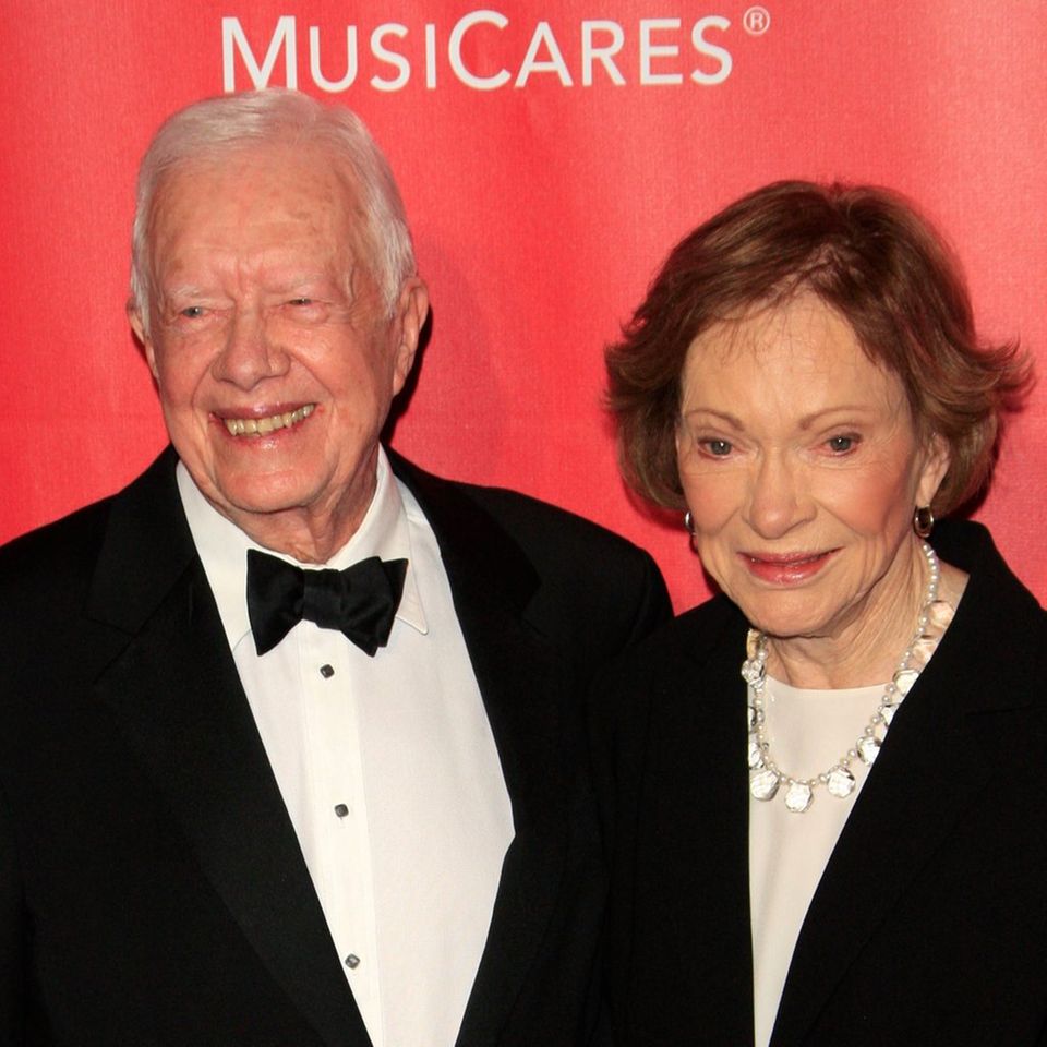 Jimmy Carter und seine Ehefrau Rosalynn waren das 39. Präsidentenpaar der USA.