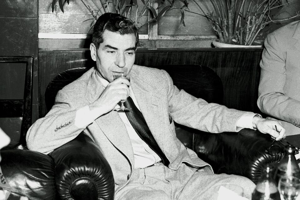 Charles "Lucky" Luciano im Jahr 1948