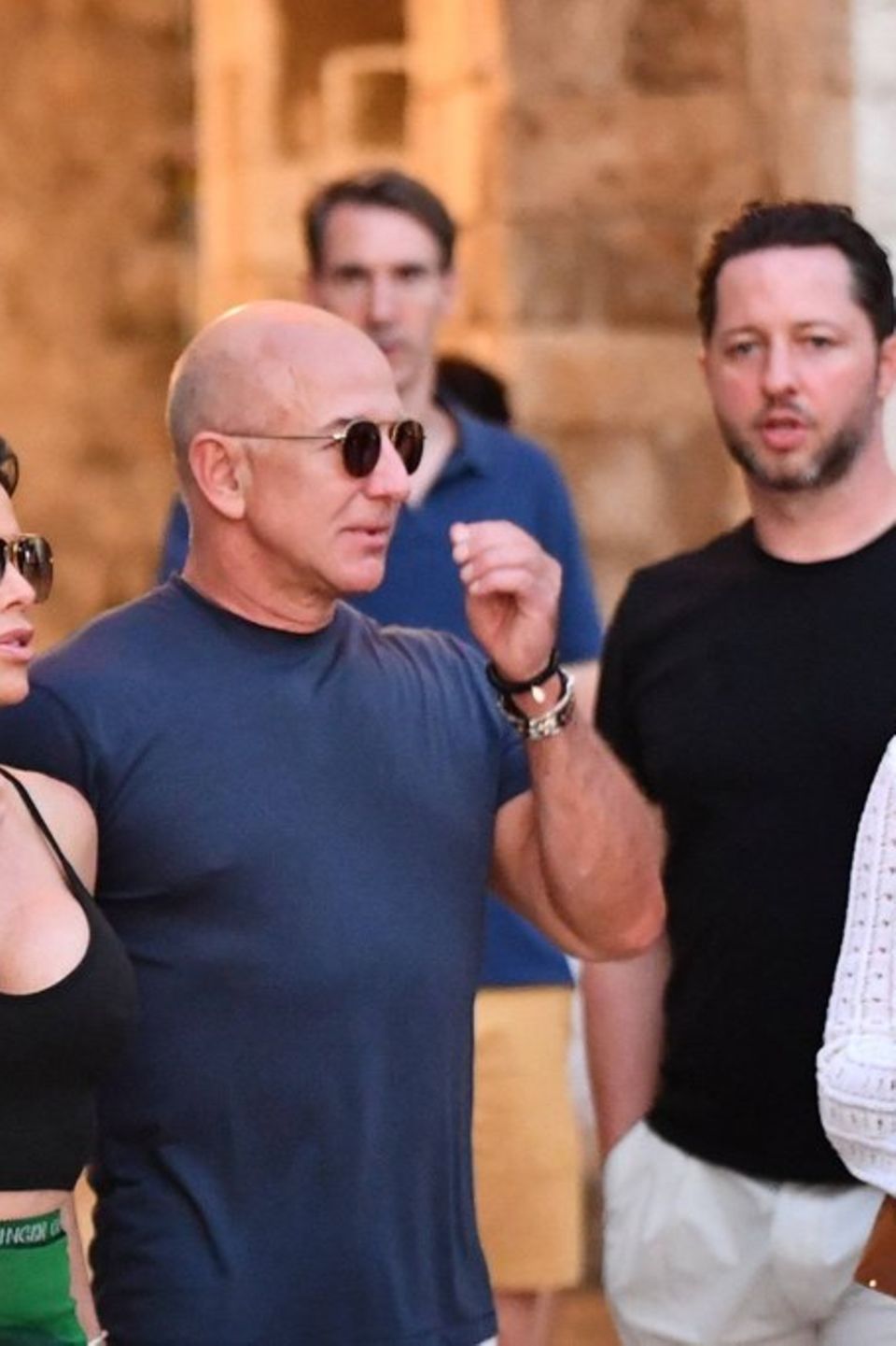 Jeff Bezos, seine Verlobte Lauren Sánchez sowie Katy Perry und ihr Partner Orlando Bloom verbringen gemeinsam Zeit in Kroatien