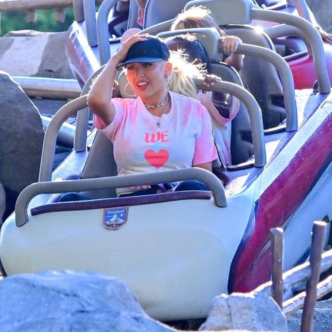Stars im Freizeitpark: Christina Aguilera