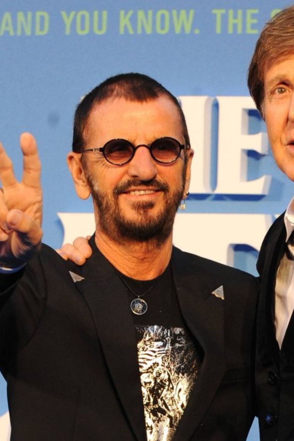 Die letzten beiden noch lebenden Beatles: Ringo Starr (l.) und Paul McCartney.