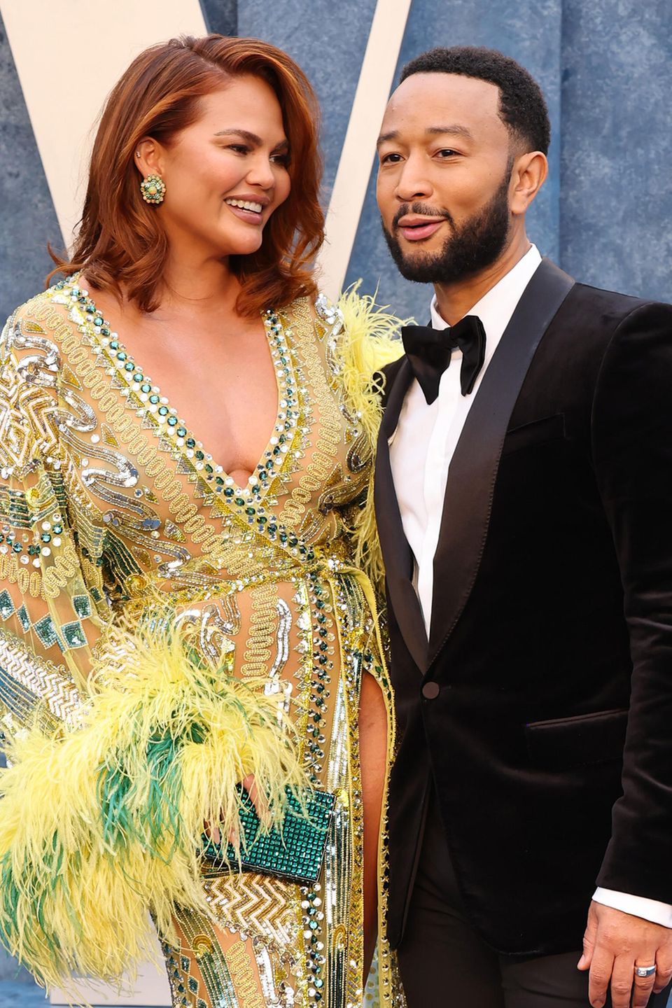 Chrissy Teigen und John Legend bei den Oscars 2023