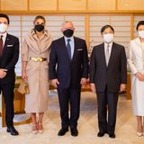 Konichiwa: Kaiser Naruhito, Kaiserin Masako, Königin Rania, König Abdullah, Kronprinz Hussein