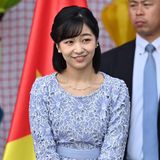 3. Juni 2023  Prinzessin Kako lächelt bei der Eröffnungszeremonie des Vietnam-Festivals.
