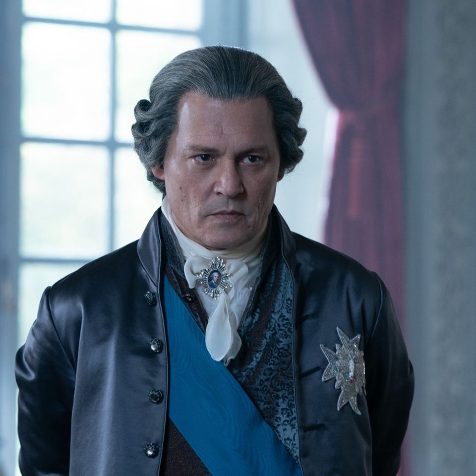 Johnny Depp verkörpert in "Jeanne du Barry" den französischen König Ludwig XV. (1710-1774).