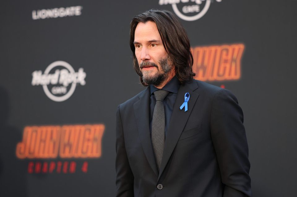 Keanu Reeves auf der "John Wick: Chapter 4" Premiere in Los Angeles