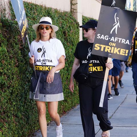 Nur zwei von vielen Hollywood-Hochkarätern im Streik: Elizabeth Banks und Amy Adams