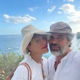 Urlaubsgrüße: Mark Ruffalo und Frau  Christina Sunrise Coigney