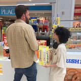 Mahlzeit: Ben Affleck und Emme