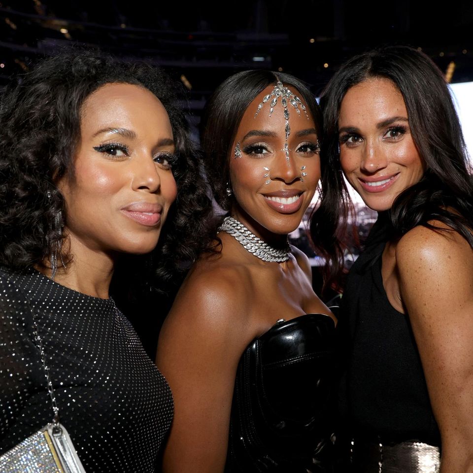 Kerry Washington, Kelly Rowland und Herzogin Meghan