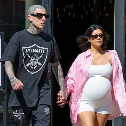Travis Barker und Kourtney Kardashian