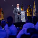 Auch Bundesverteidigungsminister Boris Pistorius hält bei der Eröffnung der 6. Invictus Games in Düsseldorf eine Rede.