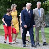 Belgien Royals: König Philippe und Königin Mathilde mit Frank-Walter Steinmeier
