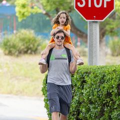 Daddy Cool: Topher Grace mit Tochter