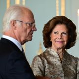 14. September 2023 Der Countdown läuft: Am Tag vor Beginn der offiziellen Feierlichkeiten zum 50. Thronjubiläum geben König Carl Gustaf und Königin Silvia einen weiteren Empfang in ihrem Schloss.