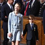 König Carl Gustaf von Schwedens 50. Thronjubiläum: Prinzessin Estelle und Prinz Oscar