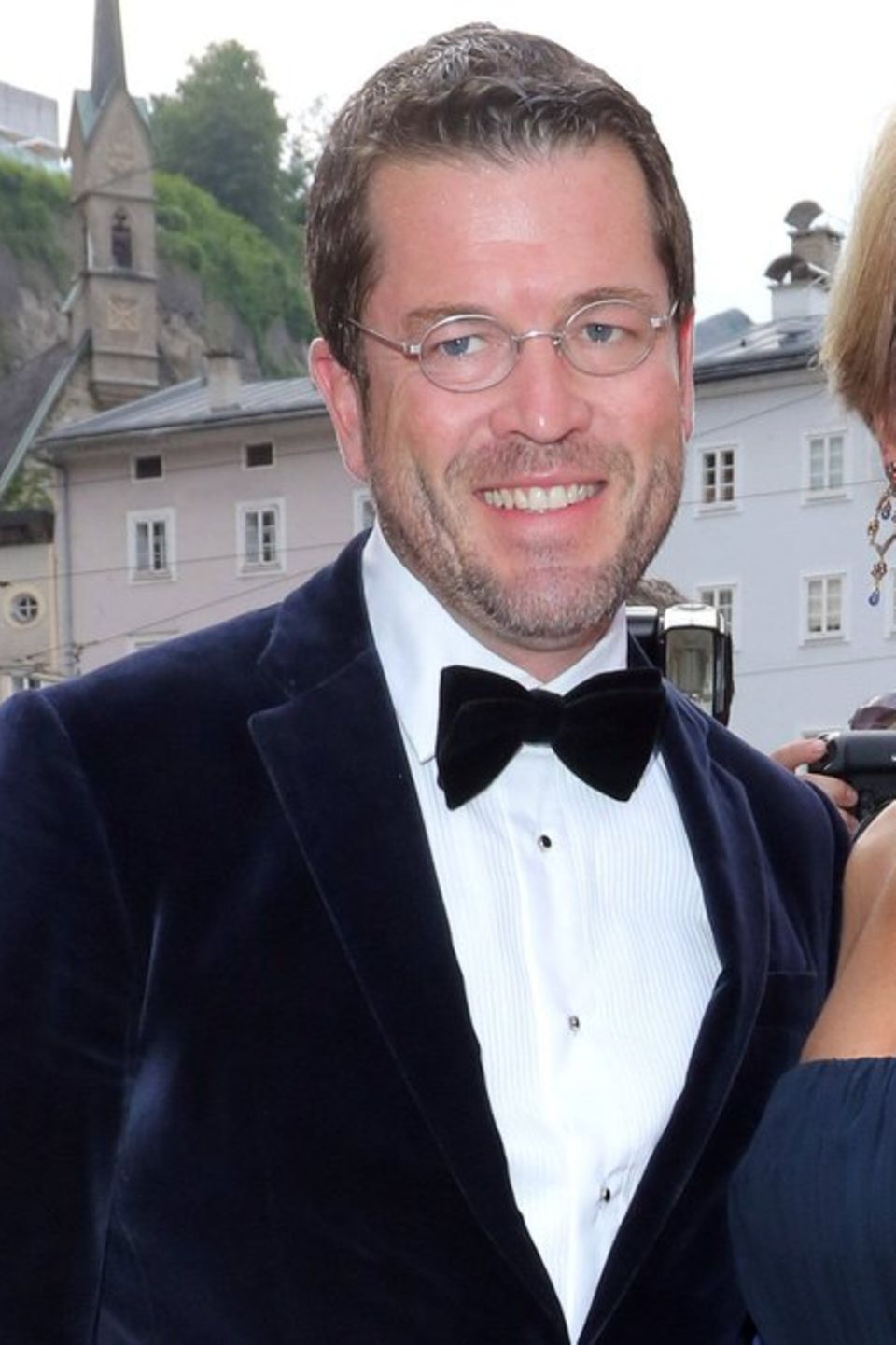 Karl-Theodor und Stephanie zu Guttenberg im Jahr 2016 in Salzburg.