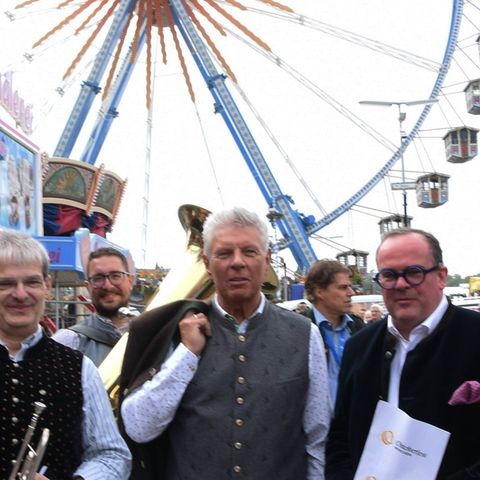 Oberbürgermeister Dieter Reiter auf dem diesjährigen Oktoberfest in München.