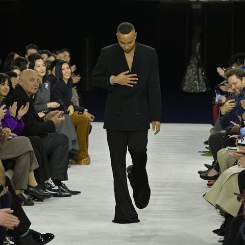 Chefdesigner von Balmain: Olivier Rousteing 