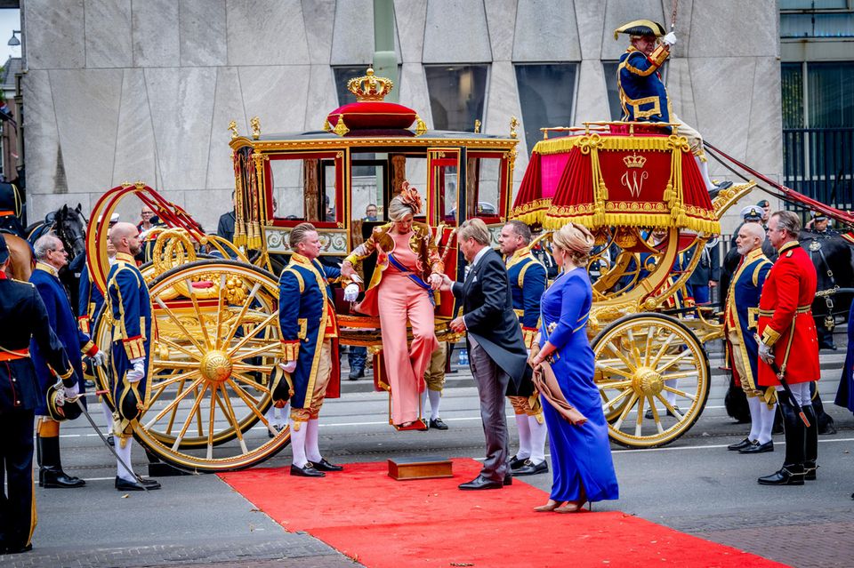 Niederländische Königsfamilie: Die glanzvollen Bilder vom "Prinsjesdag